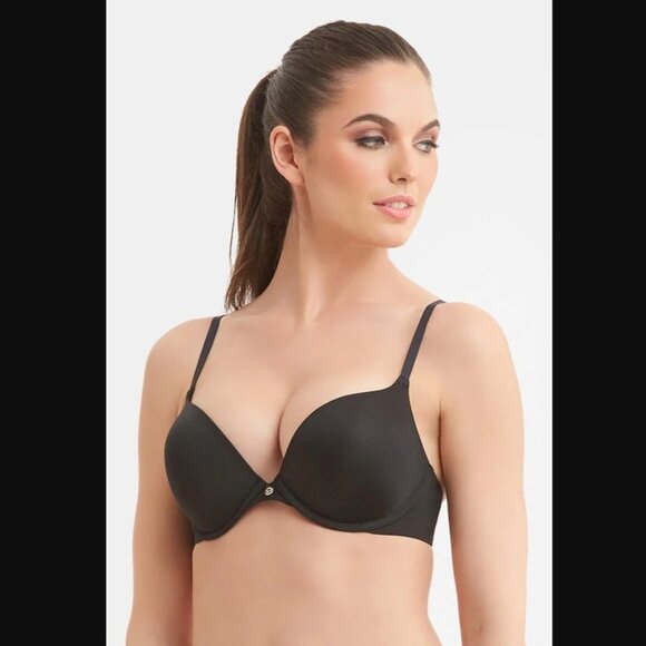 Montelle Intimates‎ Prodigy Ultimate Push-Up Bra Black 32B - Picture 1 of 5